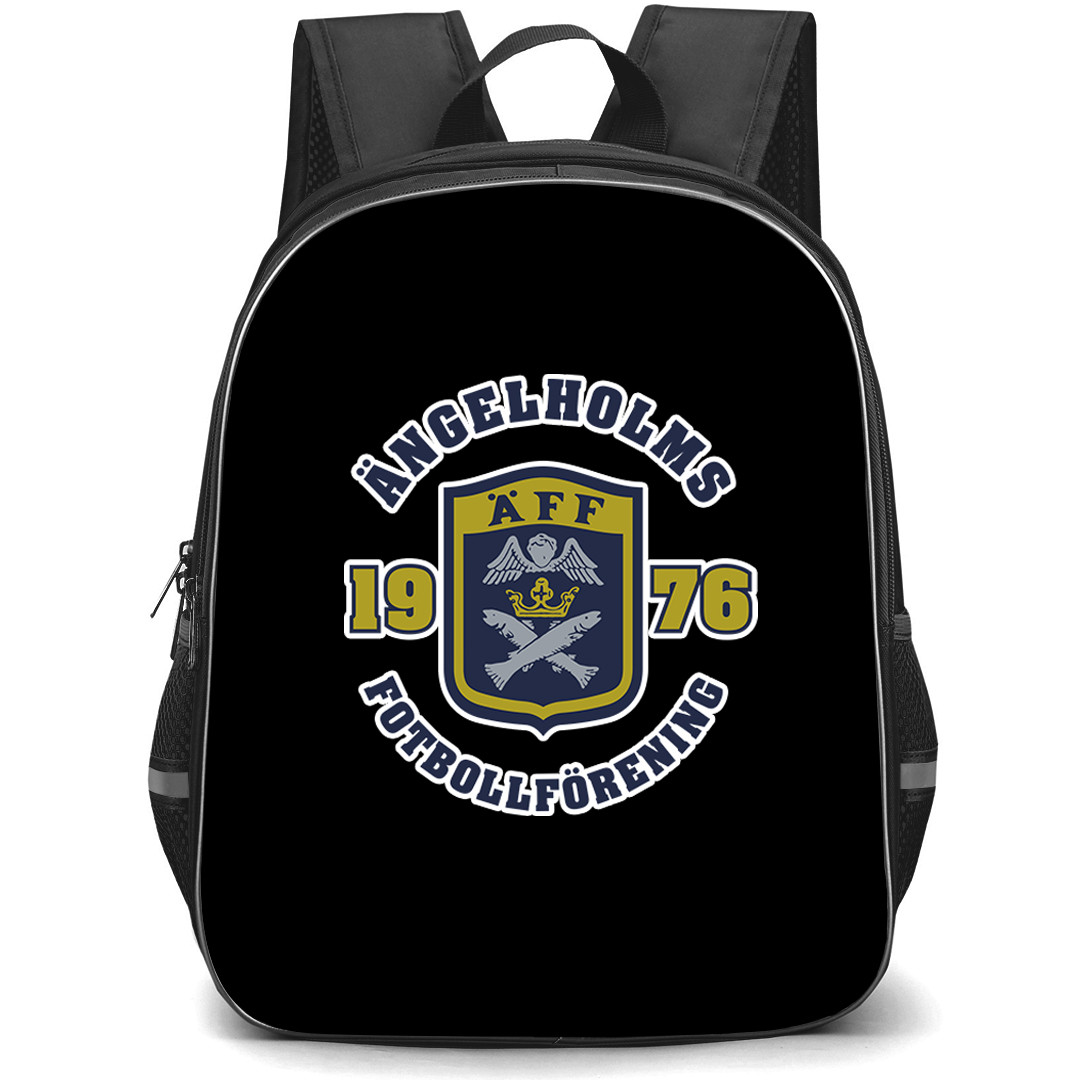 Angelholms FF Backpack School Bag StudentPack - Angelholms FF Large Logo Football Club