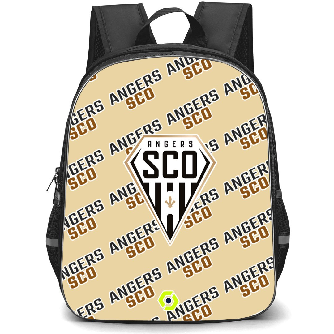 Angers SCO Football Club Backpack StudentPack - Angers Football Club Medley Monogram Wordmark