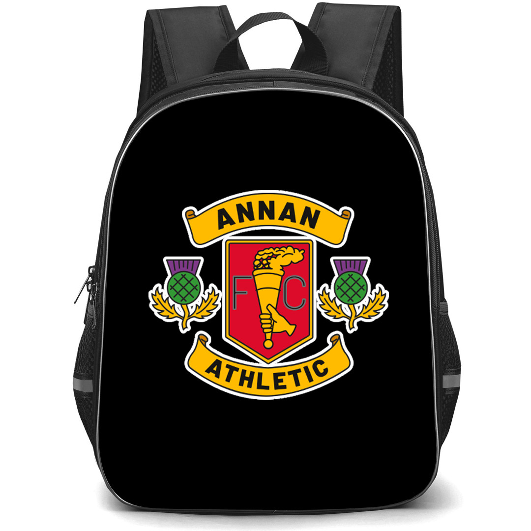 Annan Athletic Backpack School Bag StudentPack - Large Logo Football Club