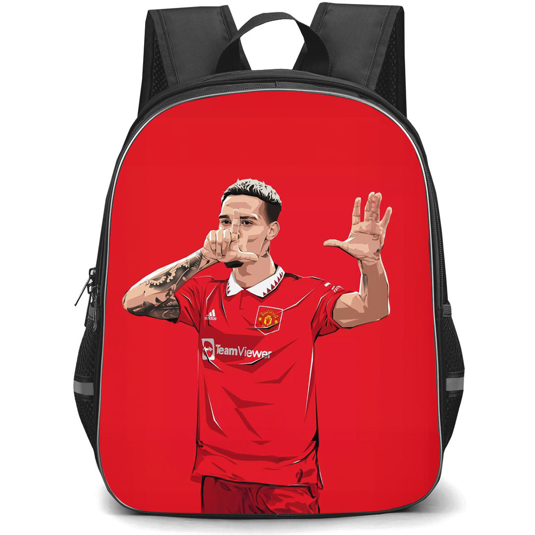 Antony Backpack StudentPack - Antony Manchester United Signature Celebration Illustration Art