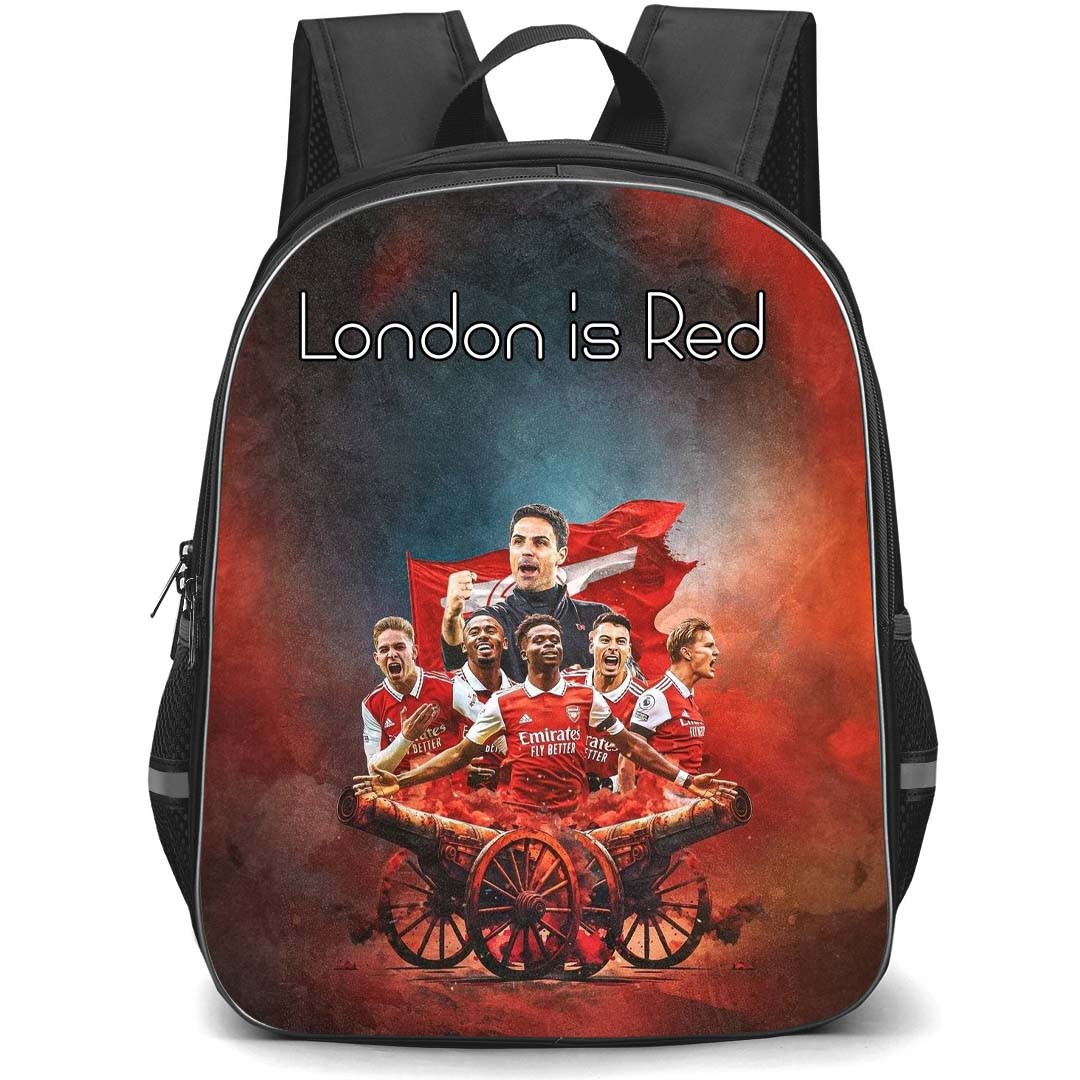 Arsenal F.C. Backpack StudentPack - Arsenal F.C. London Is Red Poster