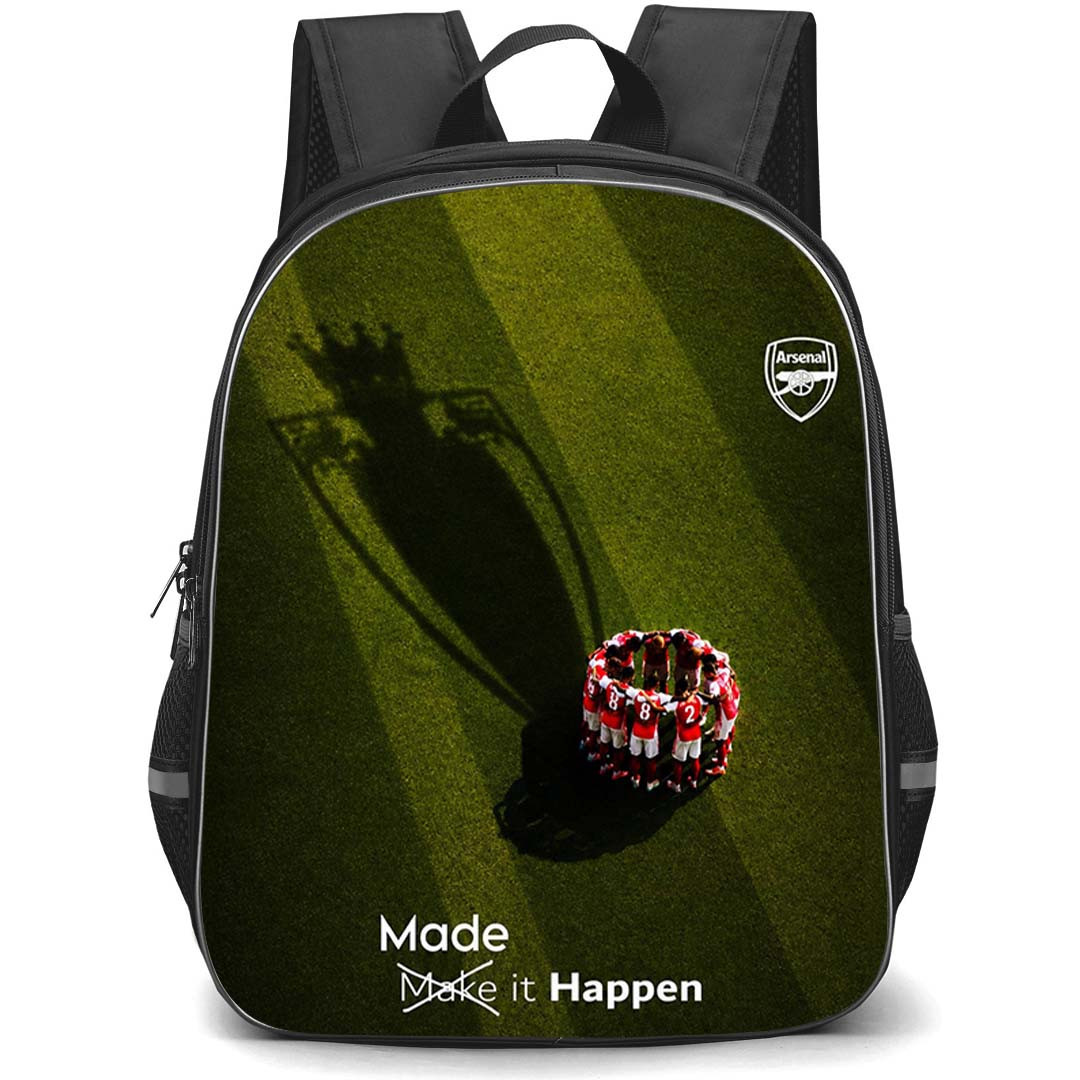 Arsenal Premier League Champion Backpack School Bag StudentPack - Arsenal Premier League Champion Made It Happen Arsenal Poster