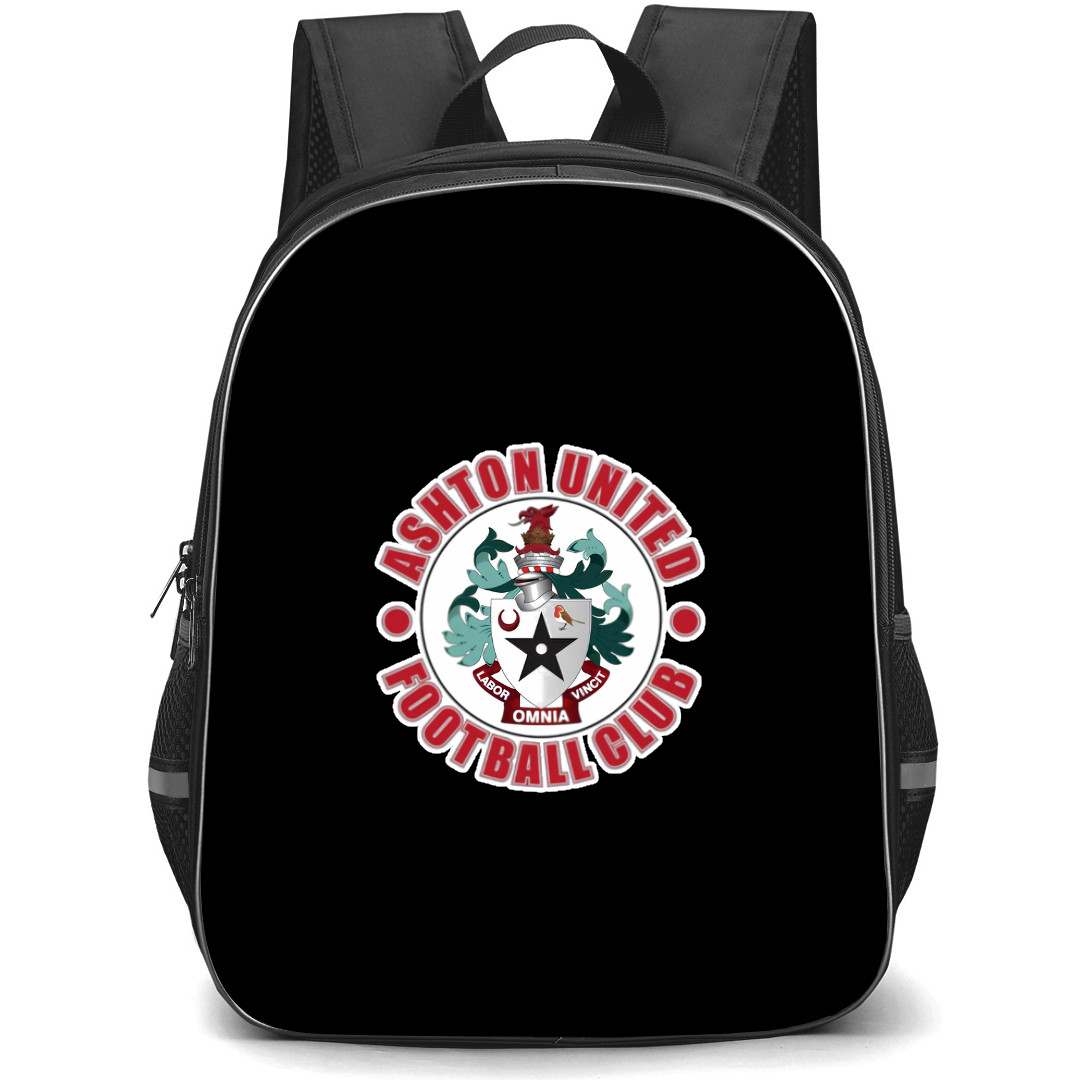 Ashton United Backpack School Bag StudentPack - Large Logo Football Club