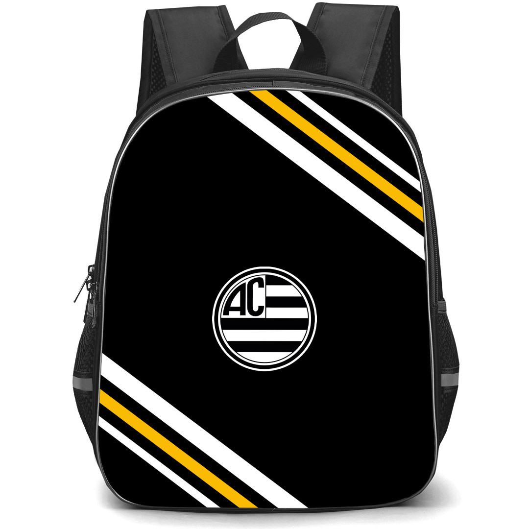 Athletic Club MG Backpack School Bag StudentPack - Athletic Club MG Large Logo With Stripe