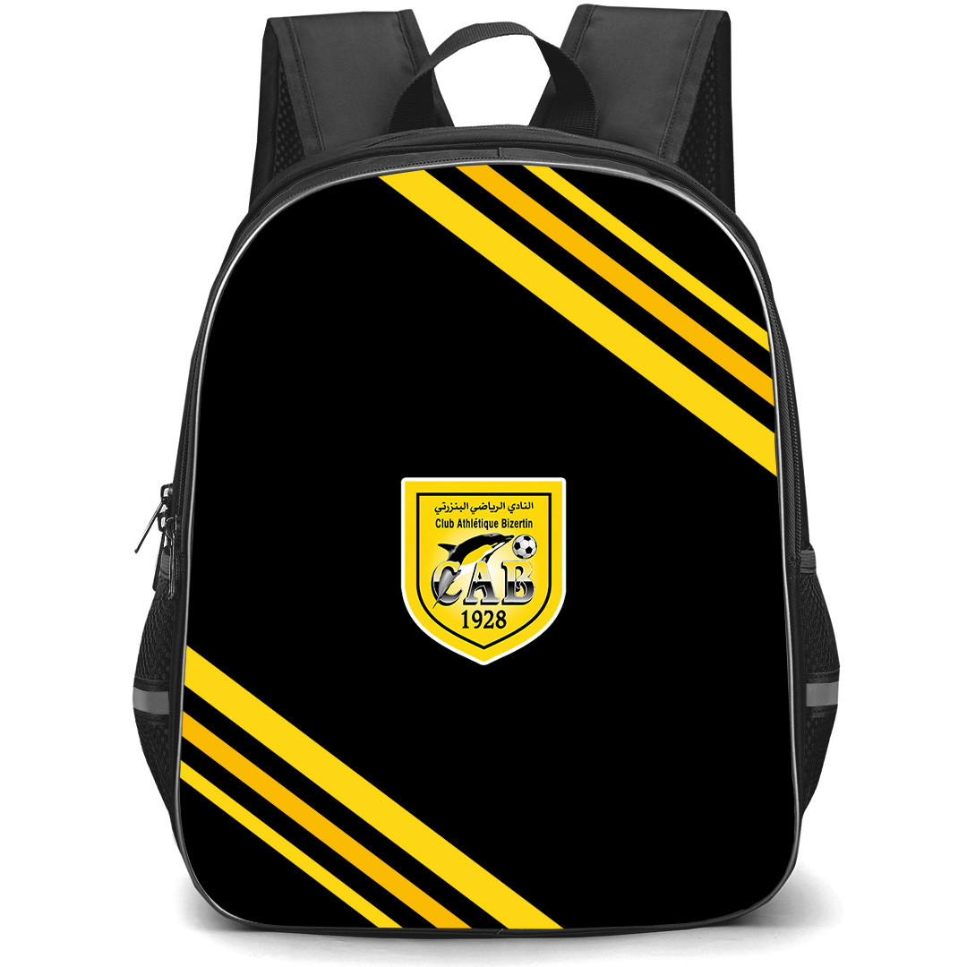 Club Athletique Bizertin Backpack School Bag StudentPack - Club Athletique Bizertin Large Logo With Stripe