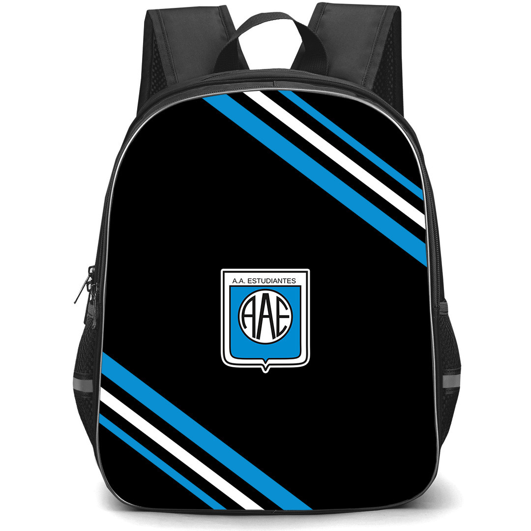 Asociacion Atletica Estudiantes Backpack School Bag StudentPack - Asociacion Atletica Estudiantes Large Logo With Stripe