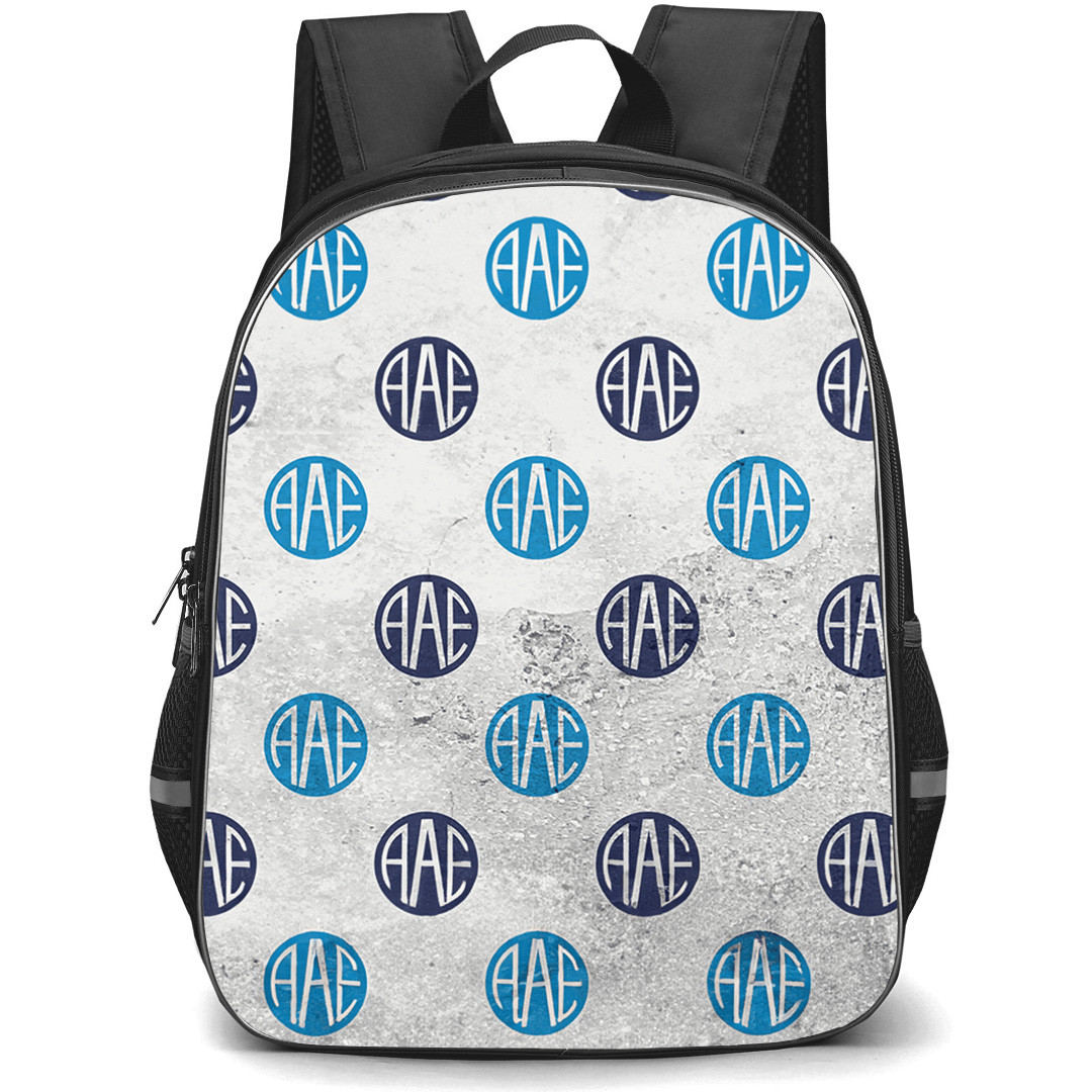 Asociacion Atletica Estudiantes Backpack School Bag StudentPack - Asociacion Atletica Estudiantes with Logo Pattern Texture Effect