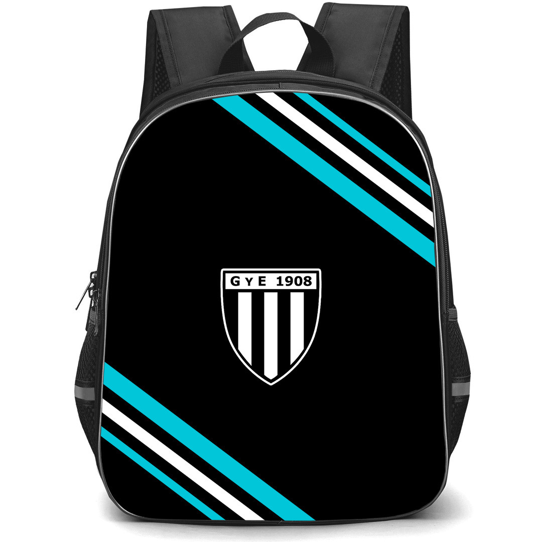 Club Atletico Gimnasia y Esgrima Mendoza Backpack School Bag StudentPack - Club Atletico Gimnasia y Esgrima Mendoza Large Logo With Stripe