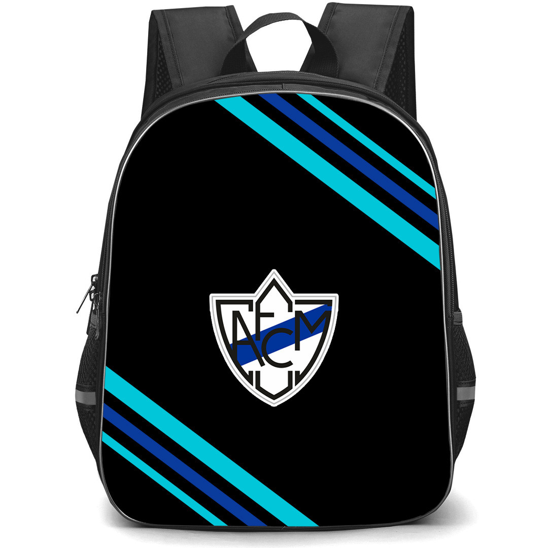 Club Atletico Ferrocarril Midland Backpack School Bag StudentPack - Club Atletico Ferrocarril Midland Large Logo With Stripe