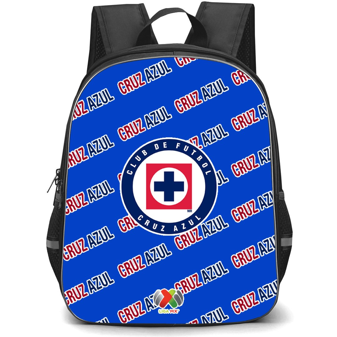 Cruz Azul Backpack StudentPack - Azul Football Club Medley Monogram Wordmark