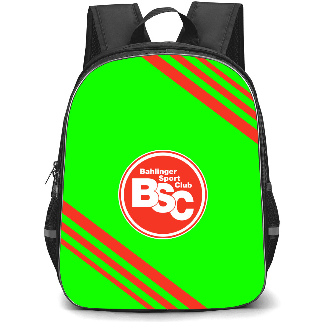 Bahlinger SC Football Club Backpack School Bag StudentPack - Large Logo With Stripe