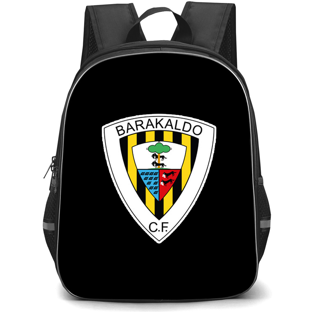 Barakaldo CF Backpack School Bag StudentPack - Barakaldo CF Large Logo Football Club