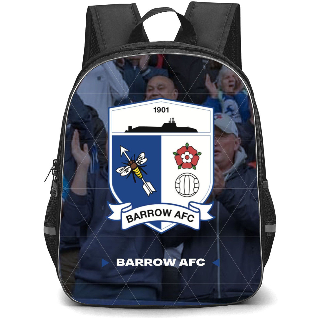 EFL League Two Barrow Association Backpack School Bag StudentPack - FC24 Logo Poster