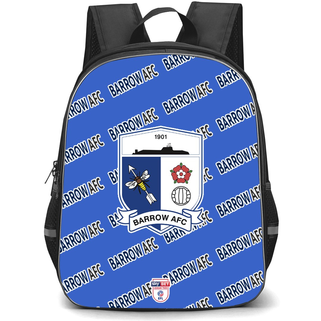 Barrow AFC Backpack StudentPack - Barrow Football Club Medley Monogram Wordmark