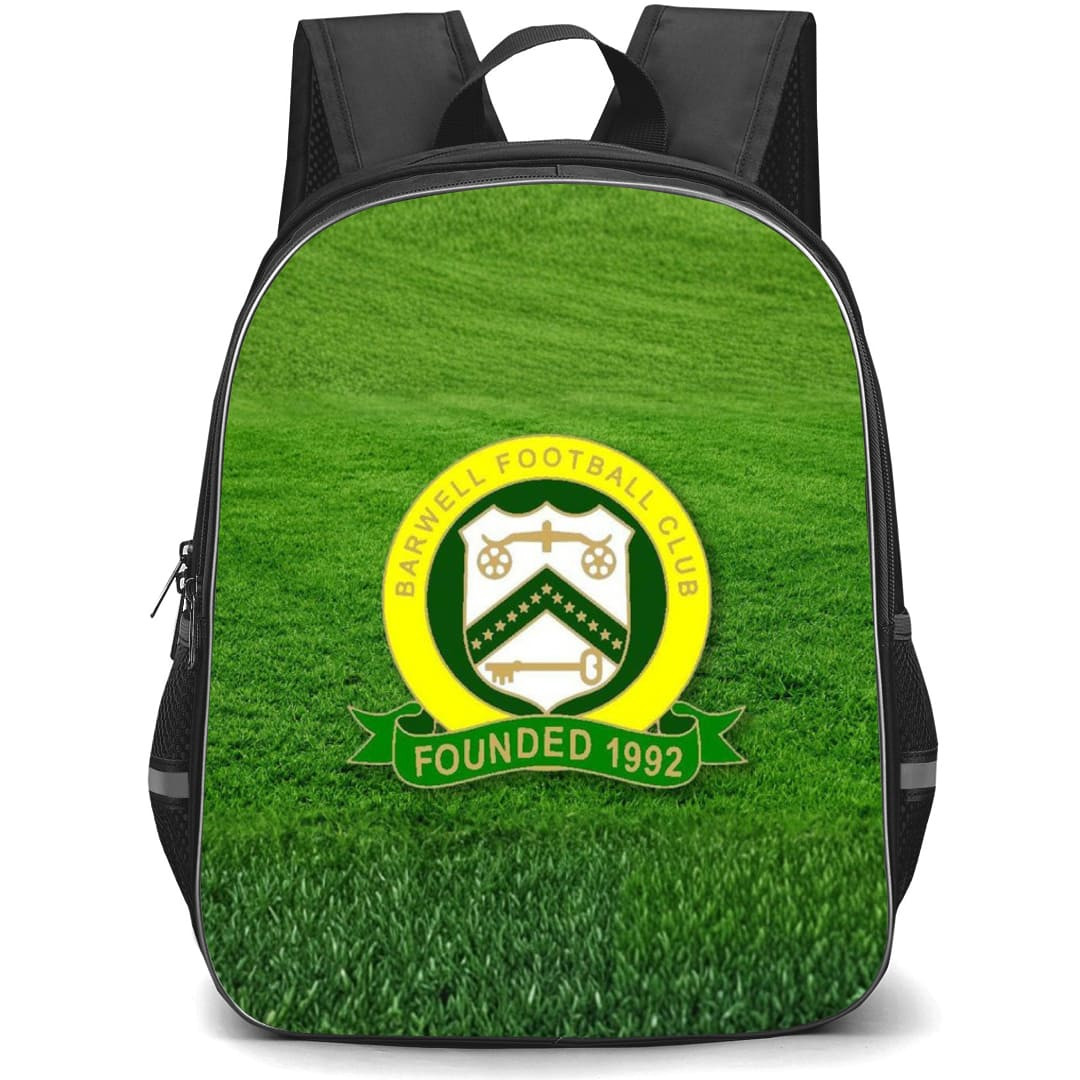 Barwell Backpack School Bag StudentPack - Logo Grass Background Football Club
