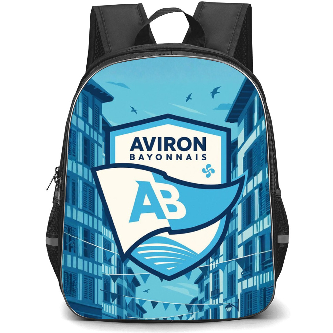 Bayonne Backpack School Bag StudentPack - Logo Building Illustration Art Football Club