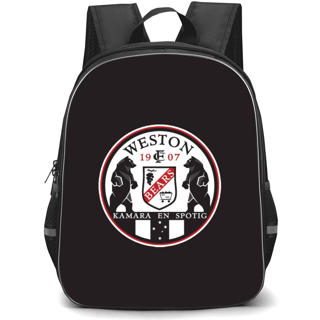 Weston Workers Bears Football Club Backpack School Bag StudentPack - Large Logo