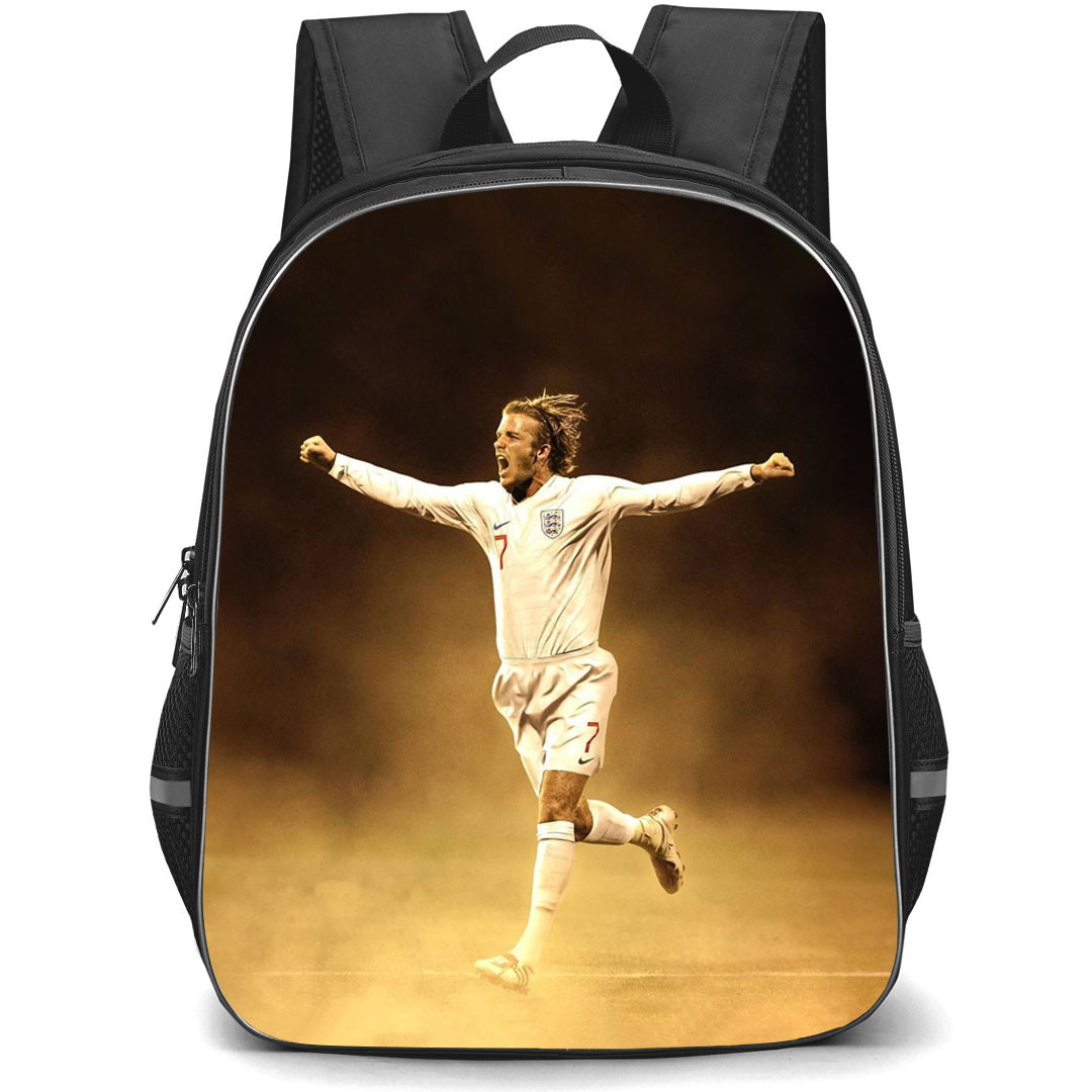 David Beckham Backpack StudentPack - David Beckham 7 England Goal Celebration