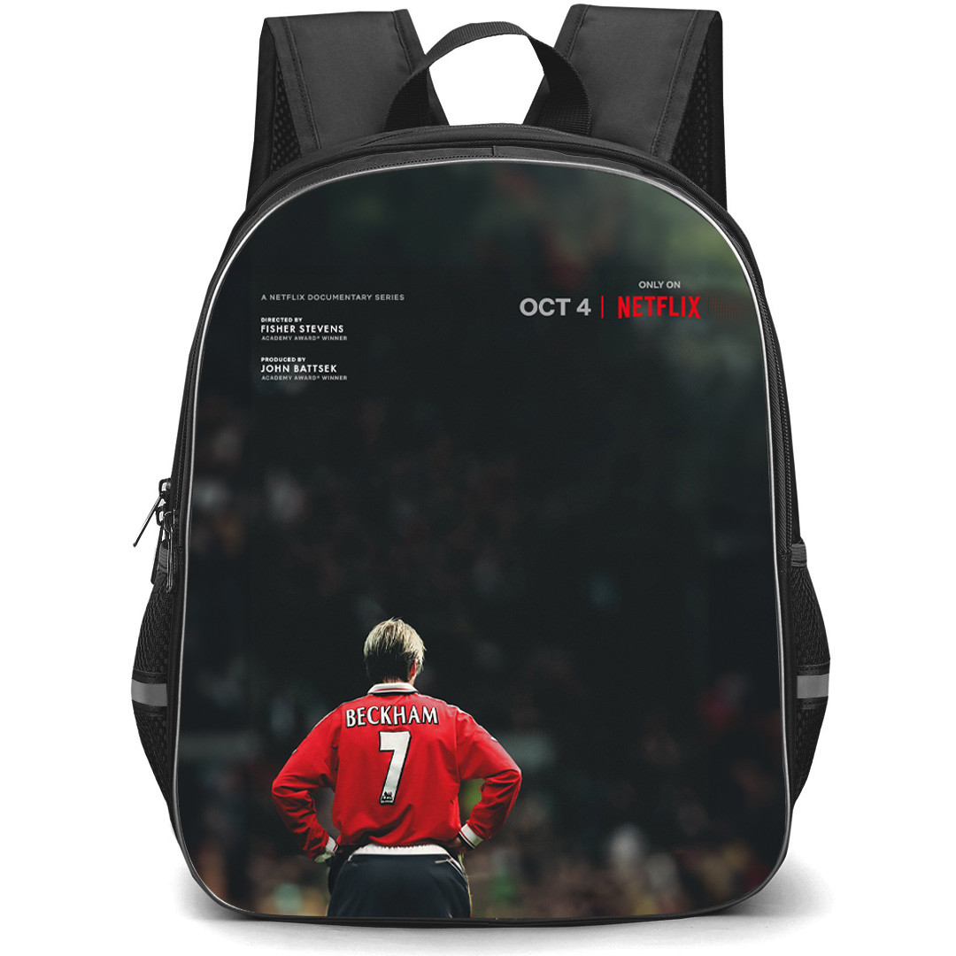 David Beckham Backpack StudentPack - David Beckham Netflix Documentary Poster