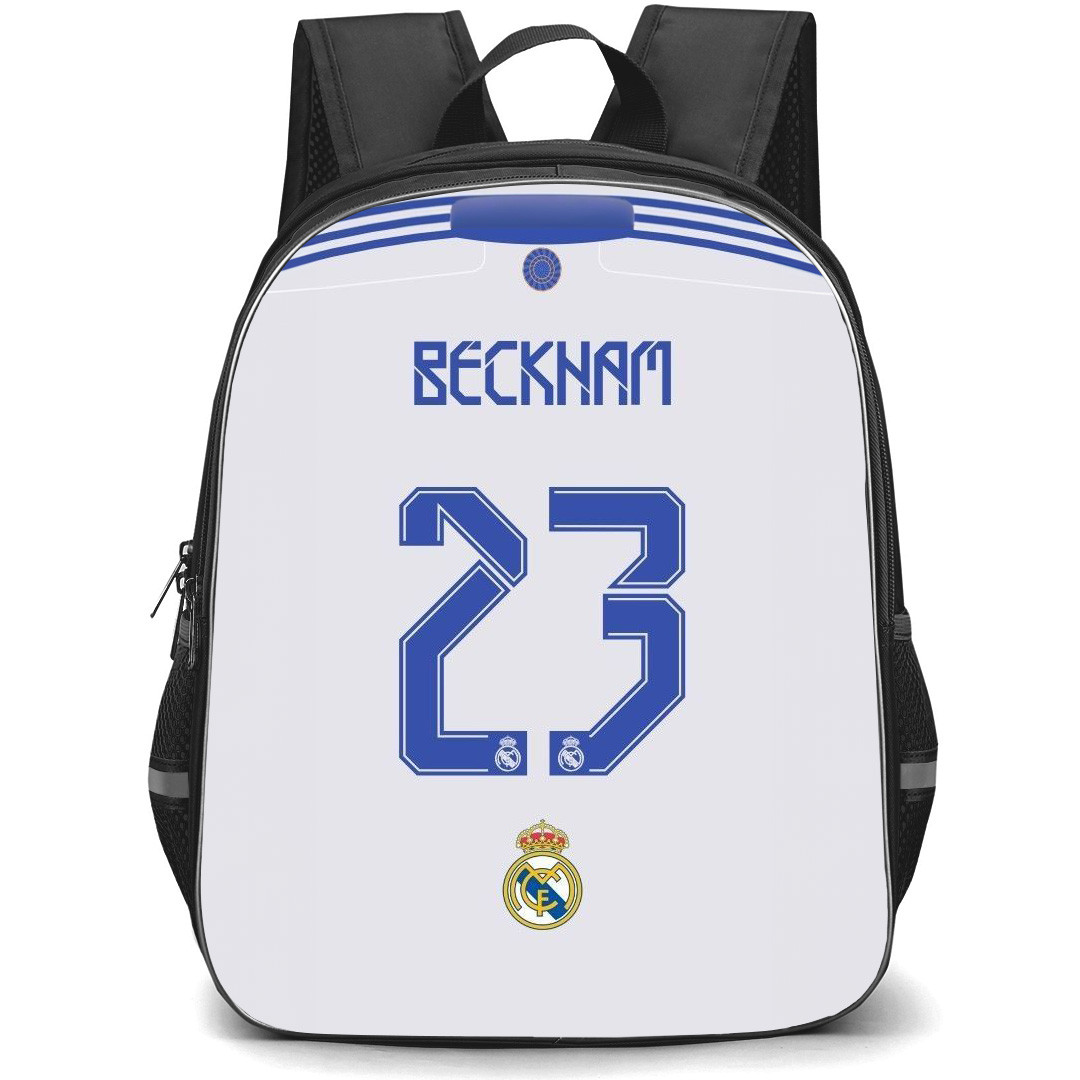 David Beckham Backpack StudentPack - David Beckham Real Madrid CF No. 23 Jersey
