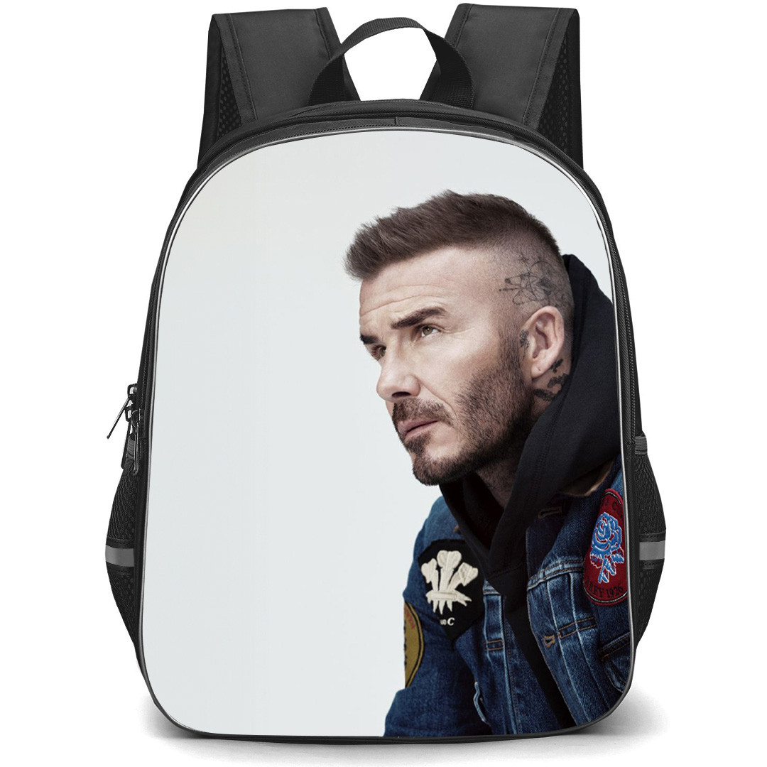 David Beckham Backpack StudentPack - David Beckham Side Portrait