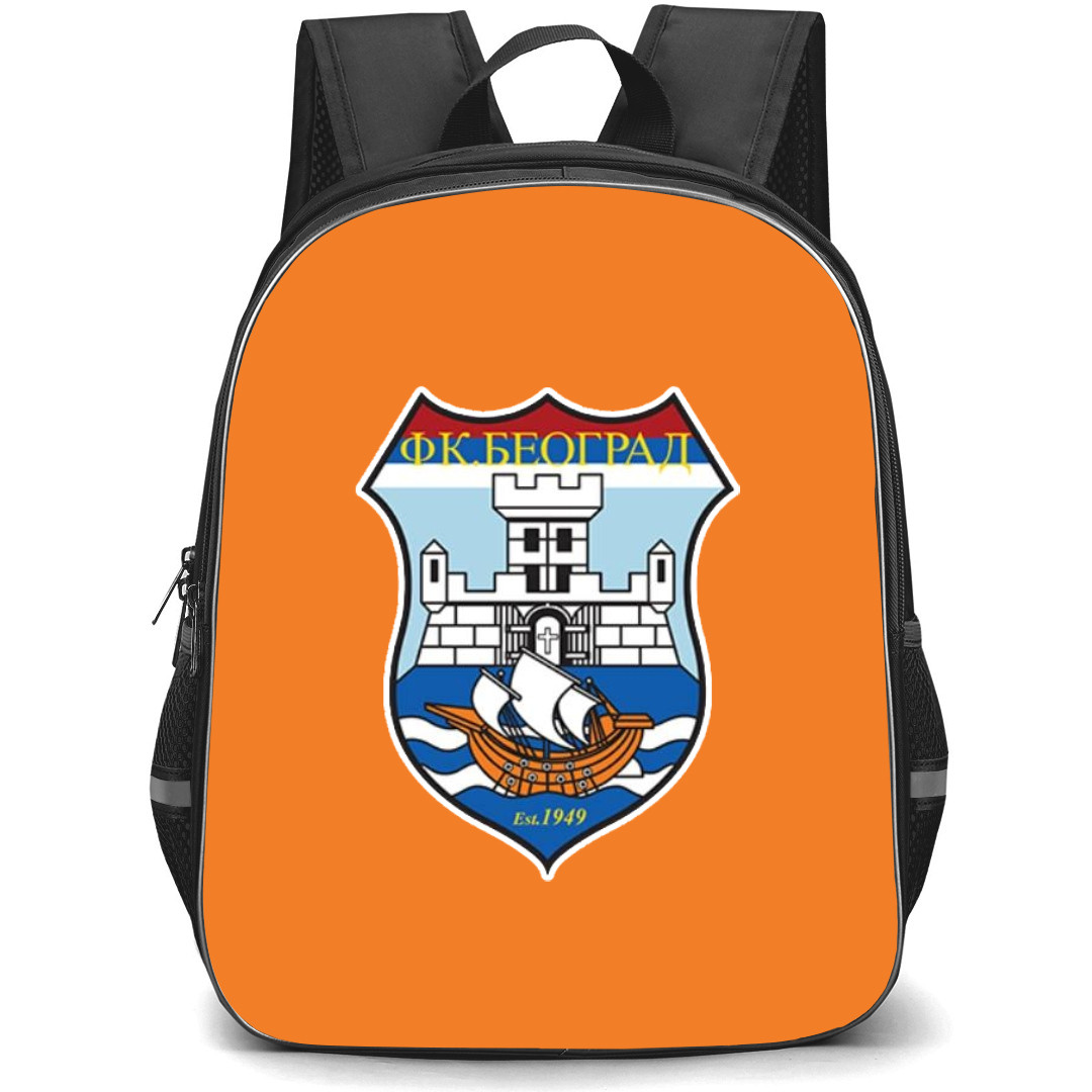 FK Beograd Football Club Backpack School Bag StudentPack - Large Logo