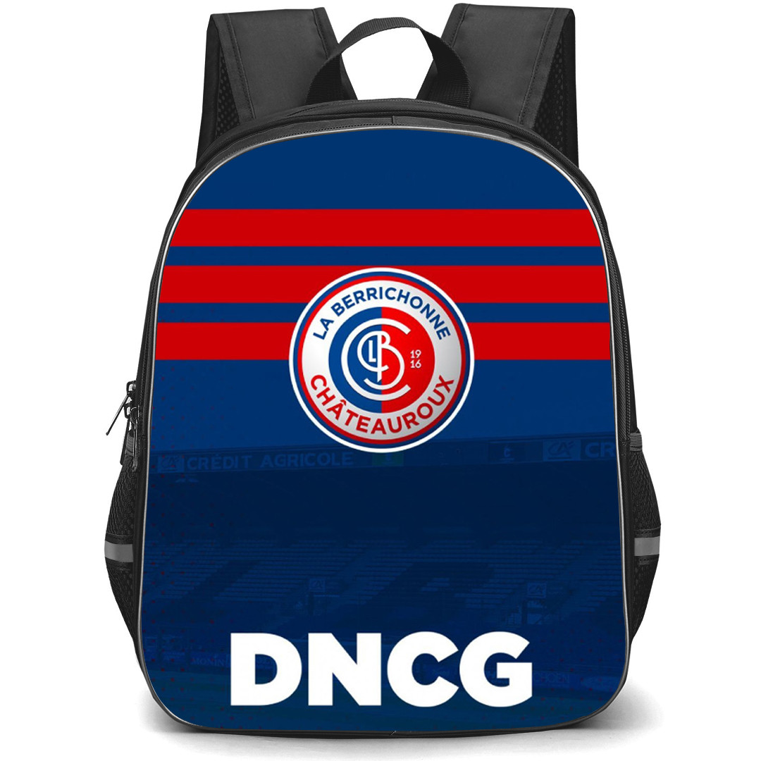 La Berrichonne de Chateauroux Backpack School Bag StudentPack - DNCG Logo Poster Football Club