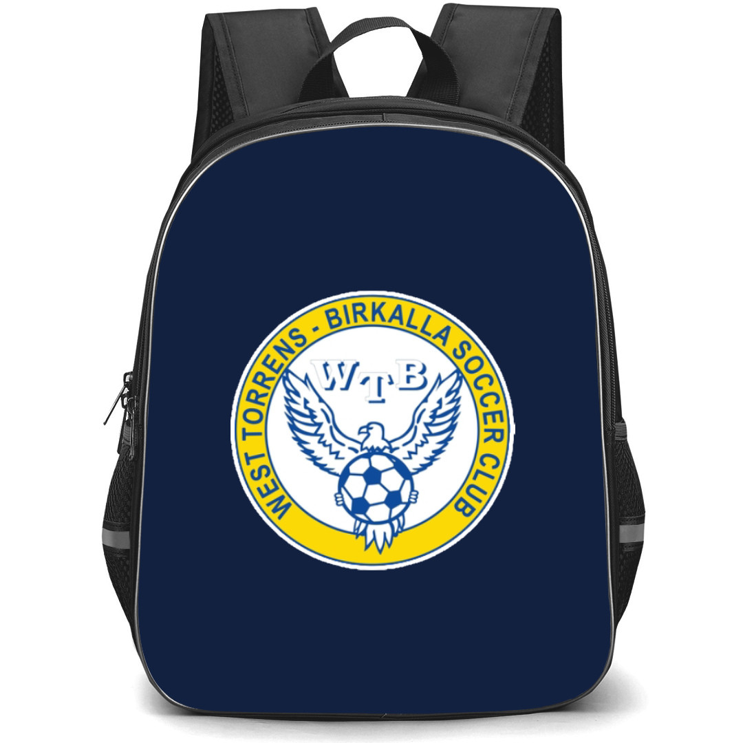 West Torrens Birkalla Soccer Club Backpack School Bag StudentPack - Large Logo