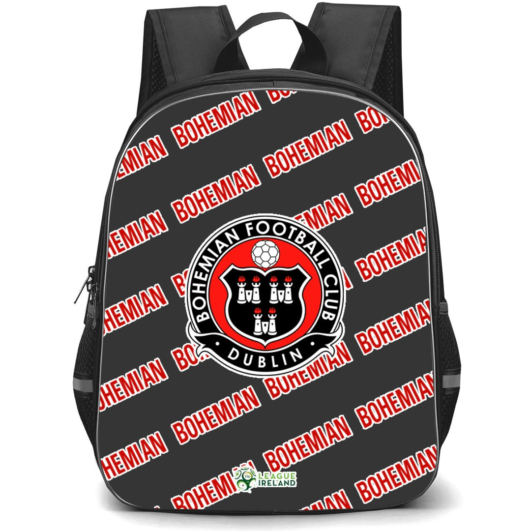 Bohemian Football League Backpack StudentPack - Bohemian Football Club Medley Monogram Wordmark