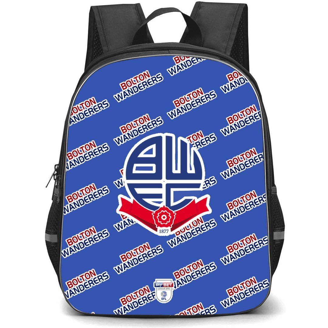 Bolton Wanderers FC Backpack StudentPack - Bolton Football Club Medley Monogram Wordmark