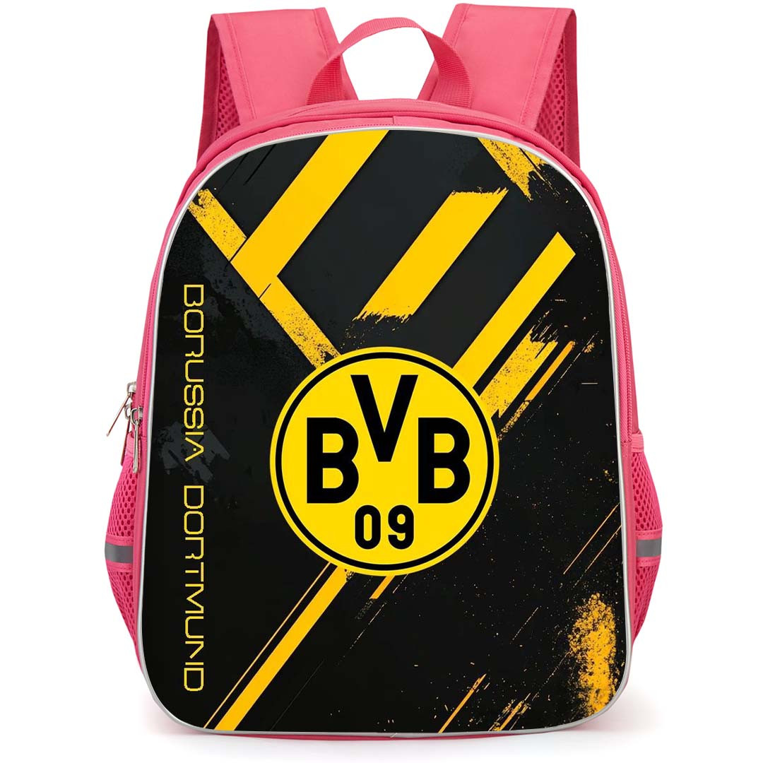 Borussia Dortmund Backpack School Bag StudentPack - Borussia Dortmund Logo On Yellow And Black Background
