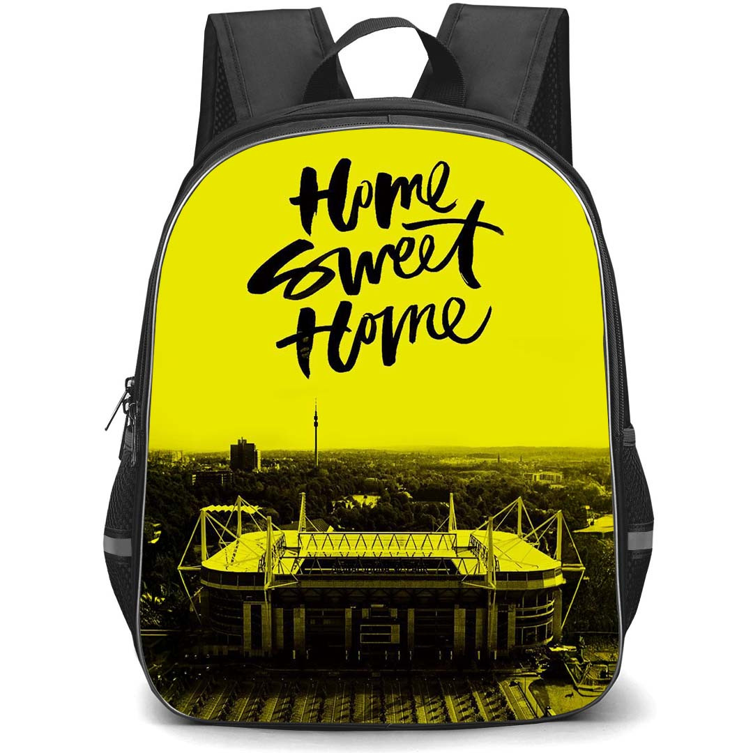 Borussia Dortmund Backpack School Bag StudentPack - Borussia Dortmund Signal Iduna Park Yellow Effect Poster