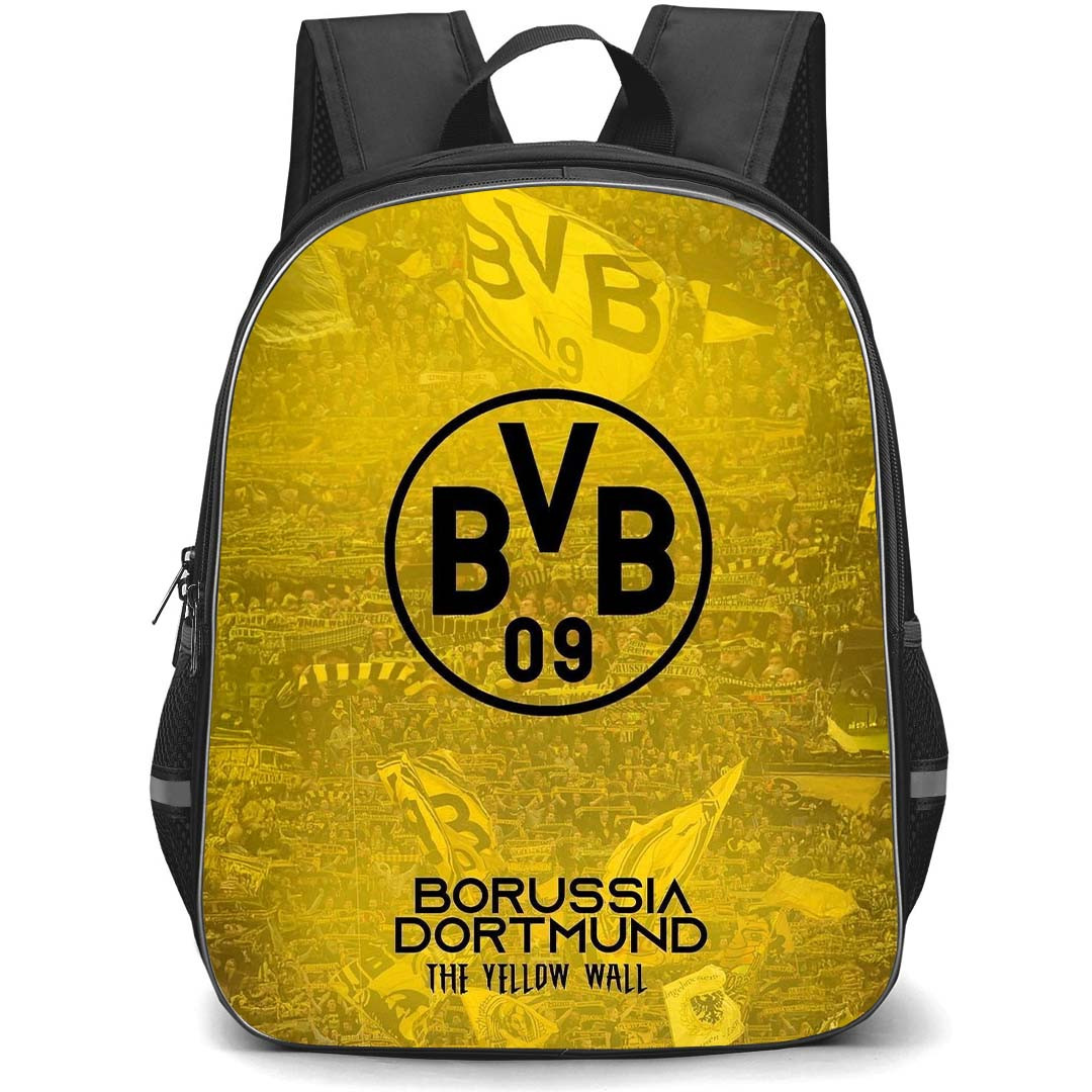 Borussia Dortmund Backpack School Bag StudentPack - Borussia Dortmund The Yellow Wall Poster