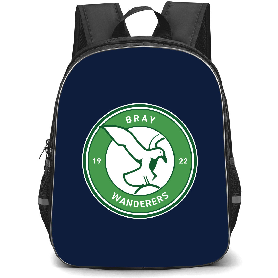 Bray Wanderers FC Backpack School Bag StudentPack - Large Logo