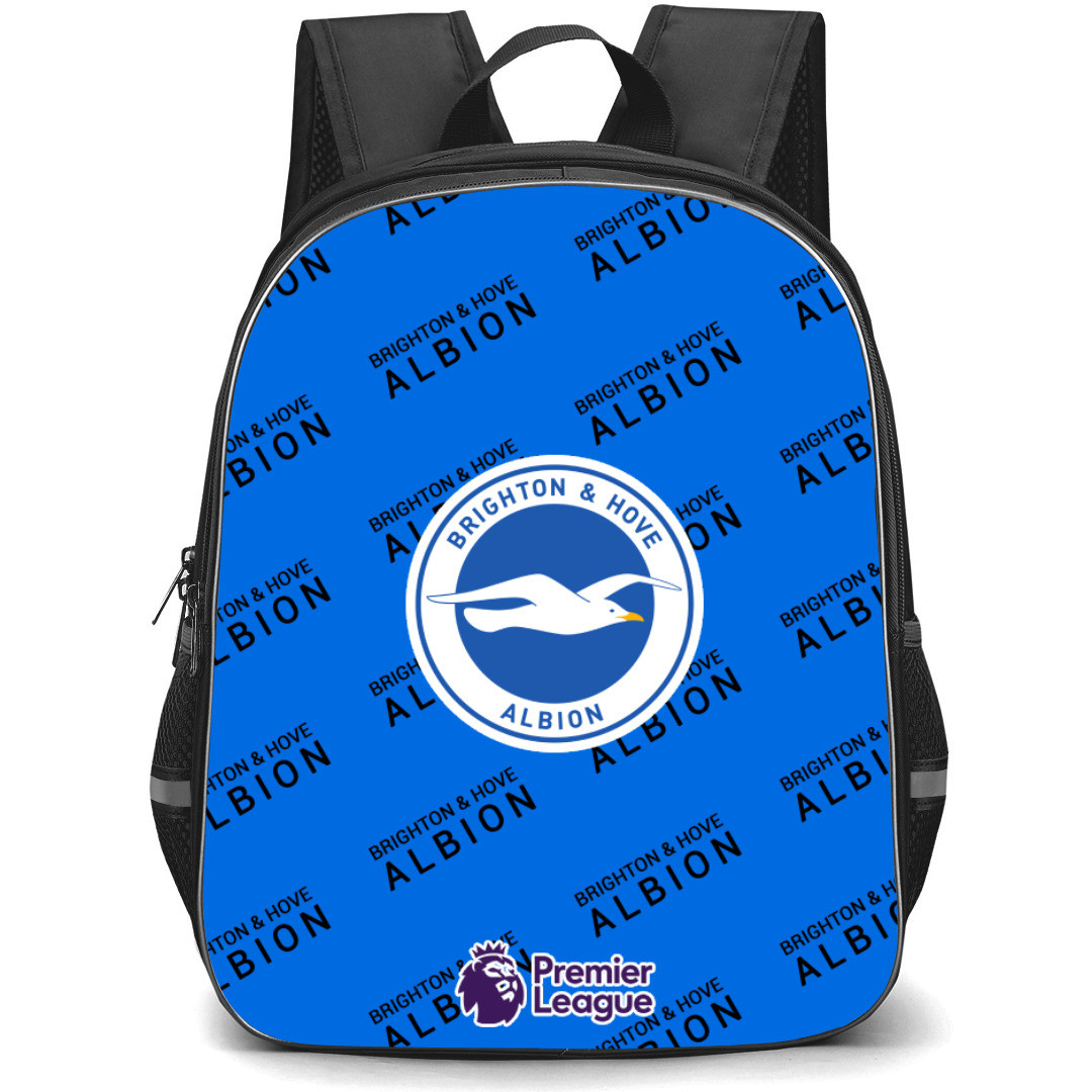 Brighton & Hove Albion Backpack StudentPack - Brighton & Hove Albion Club Medley Monogram Wordmark