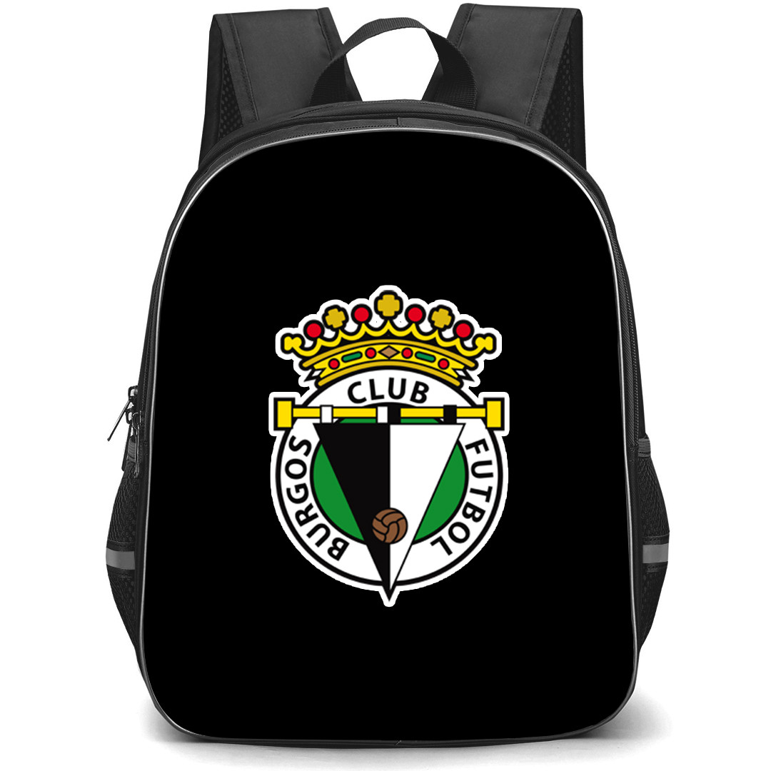 Burgos CF Backpack School Bag StudentPack - Burgos CF Large Logo Football Club