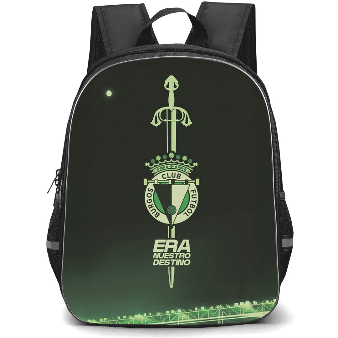 Burgos CF Backpack School Bag StudentPack - Burgos CF One Shield One Destiny Poster Football Club