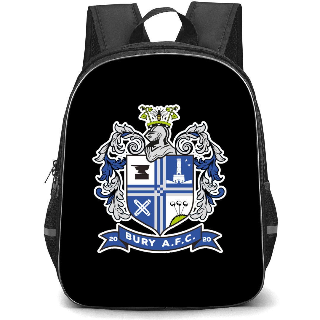 Bury Town Backpack School Bag StudentPack - Large Logo Football Club