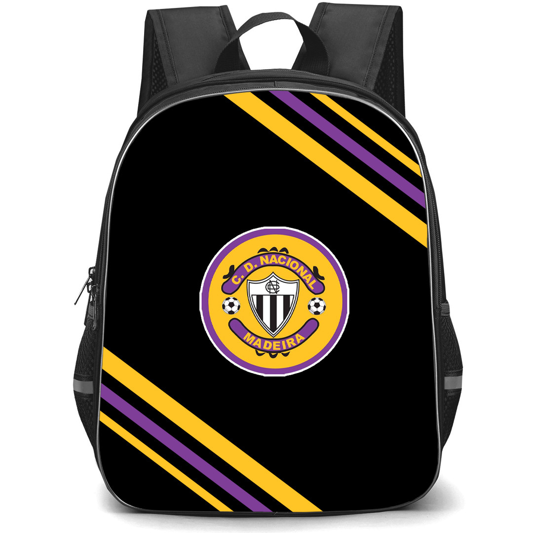 CD Nacional Backpack School Bag StudentPack - Large Logo With Stripe