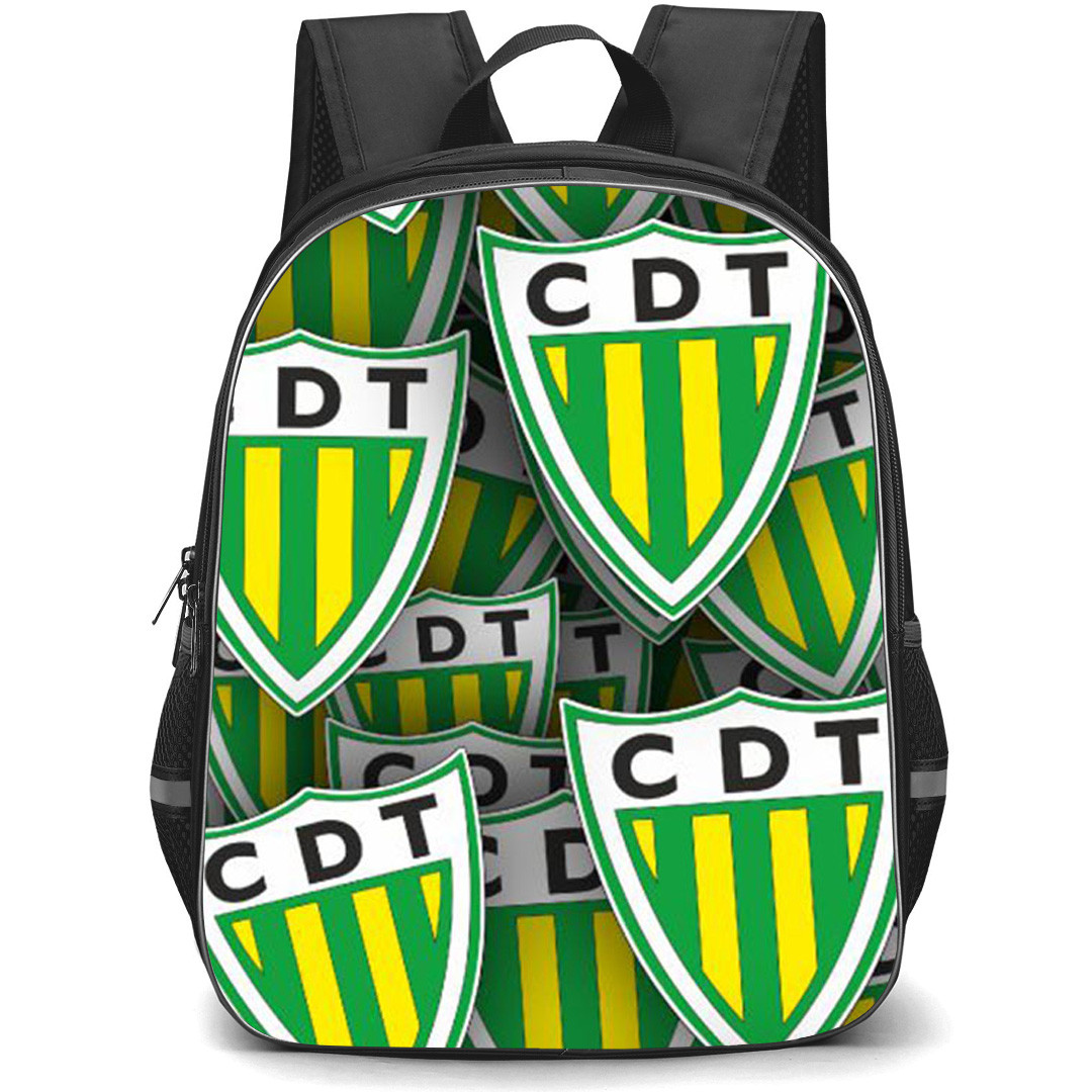 CD Tondela Backpack School Bag StudentPack - CD Tondela Logo Sticker Mania Collage Poster