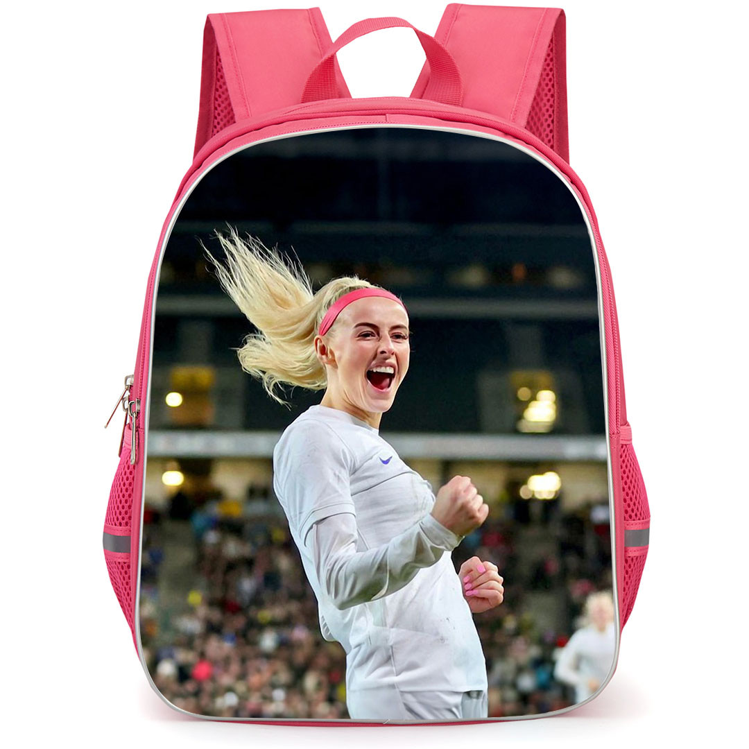 Chloe Kelly Backpack StudentPack - Chloe Kelly England Women's National Football Celebration Poster