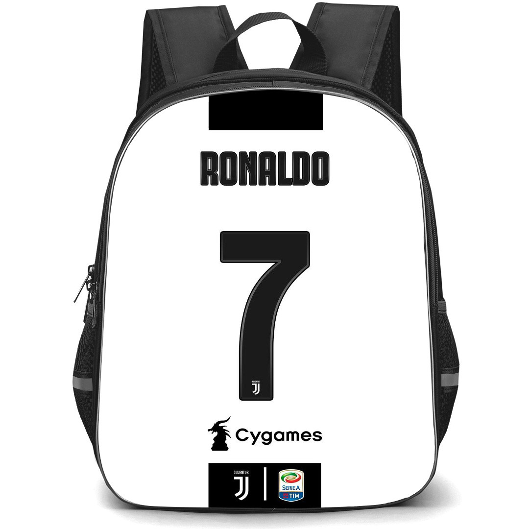 Cristiano Ronaldo Backpack StudentPack - Cristiano Ronaldo Juventus F.C. No. 7 Jersey