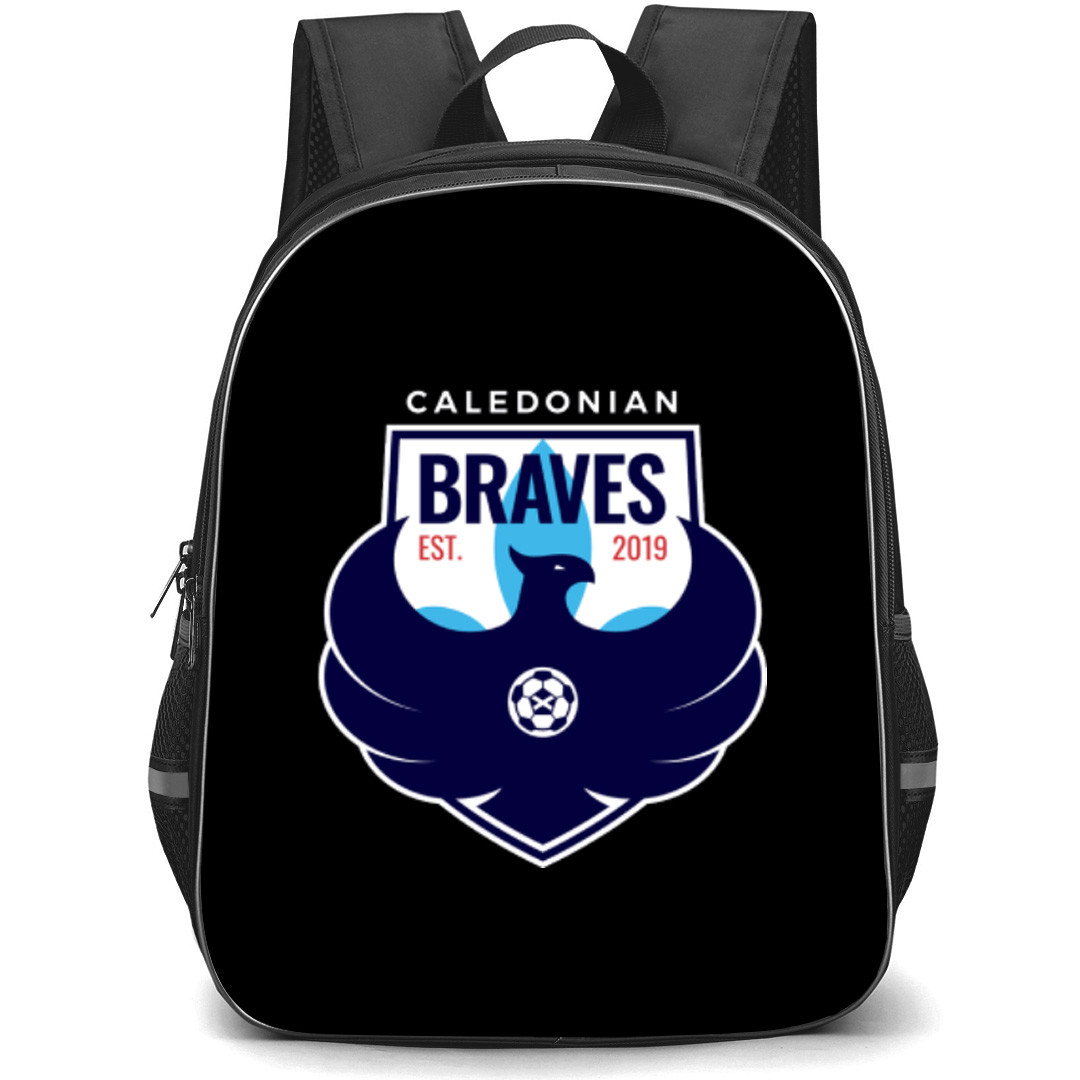 Caledonian Braves Backpack School Bag StudentPack - Large Logo Football Club