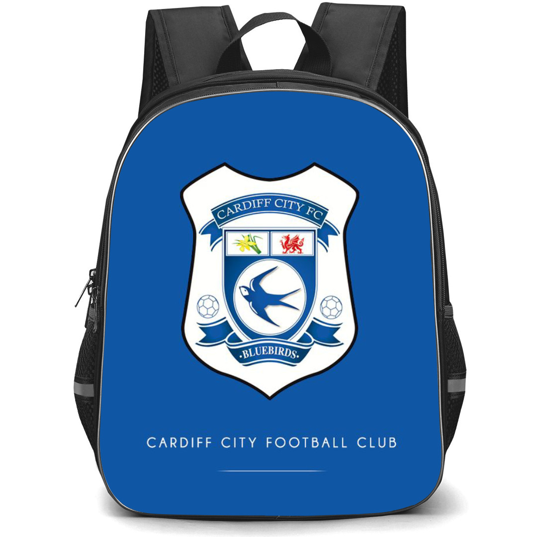 Cardiff City F.C. Backpack StudentPack - Cardiff City F.C. Logo Blue Background