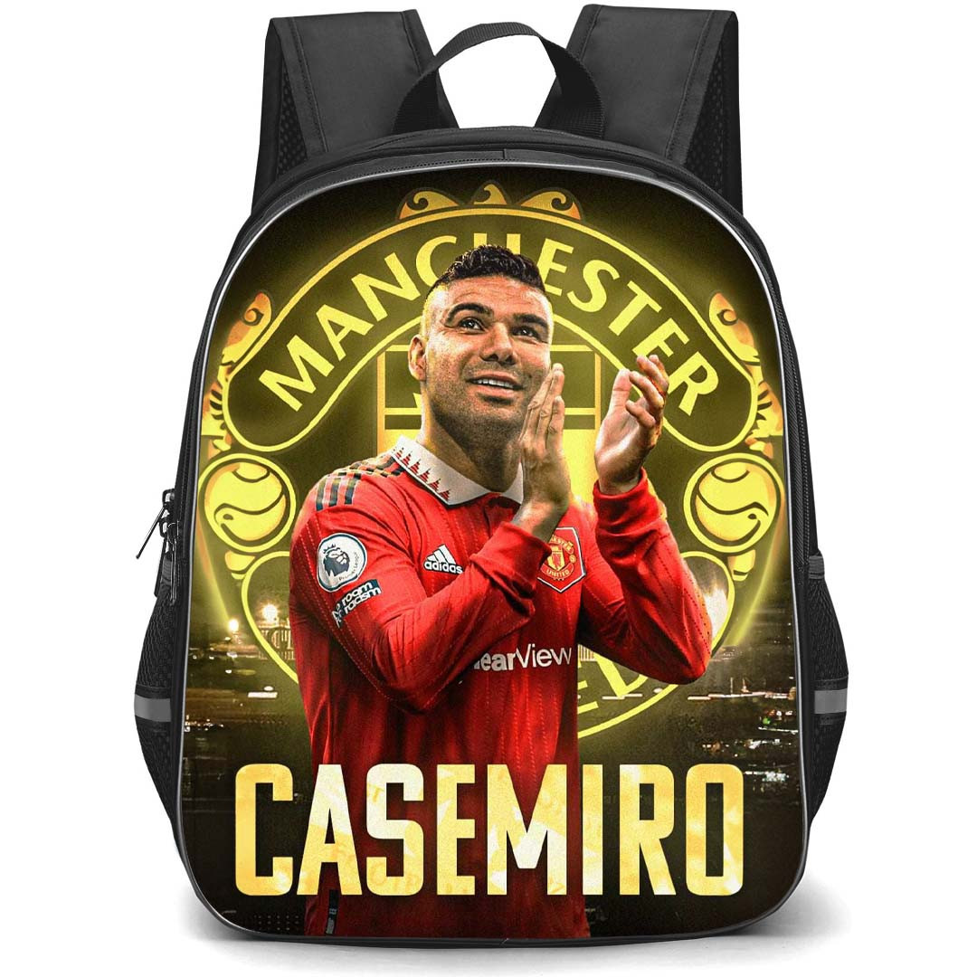 Casemiro Backpack StudentPack - Casemiro Manchester United Clapping Poster