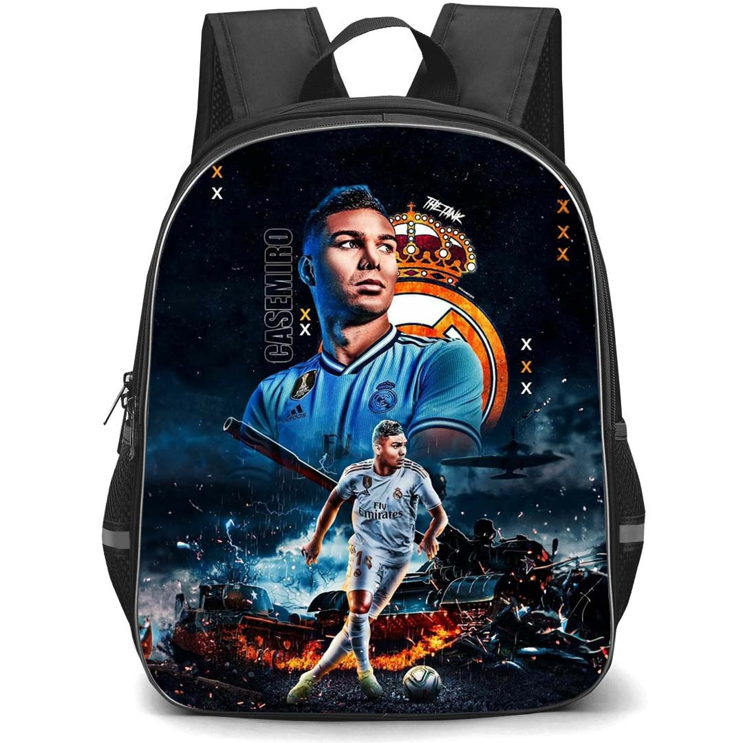 Casemiro Backpack StudentPack - Casemiro Real Madrid CF The Tank Graphic Art