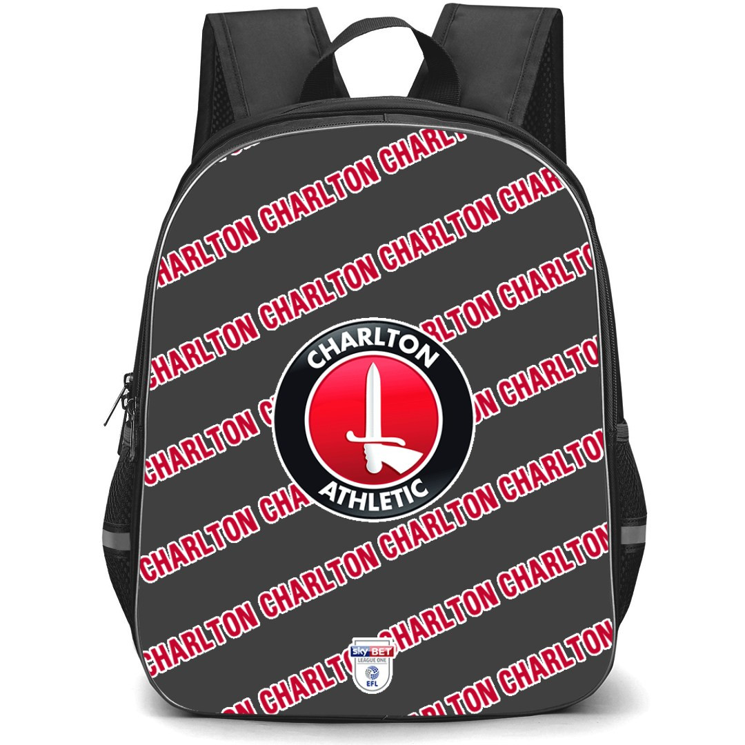 Charlton Athletic FC Backpack StudentPack - Charlton Football Club Medley Monogram Wordmark