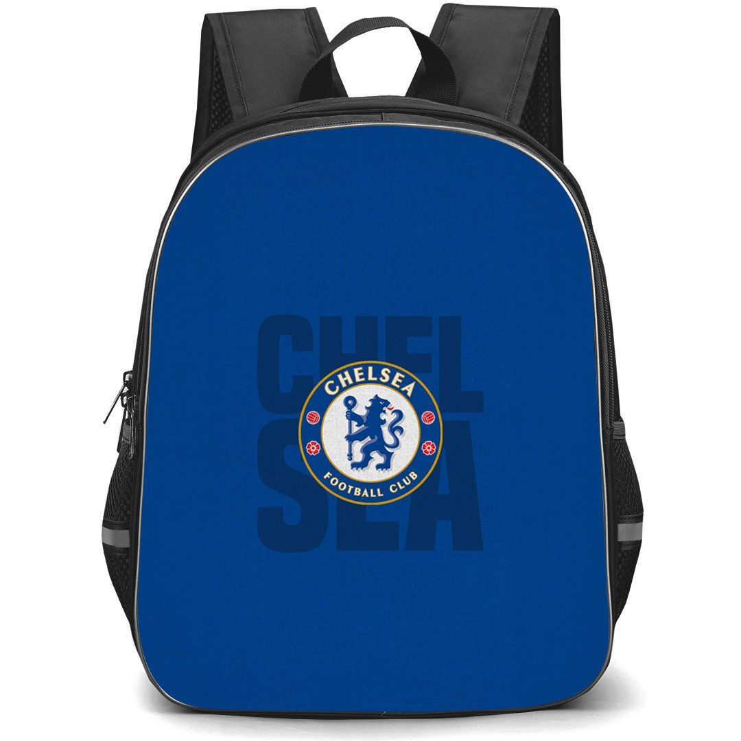 Chelsea F.C. Backpack StudentPack - Chelsea F.C. Logo Blue Background