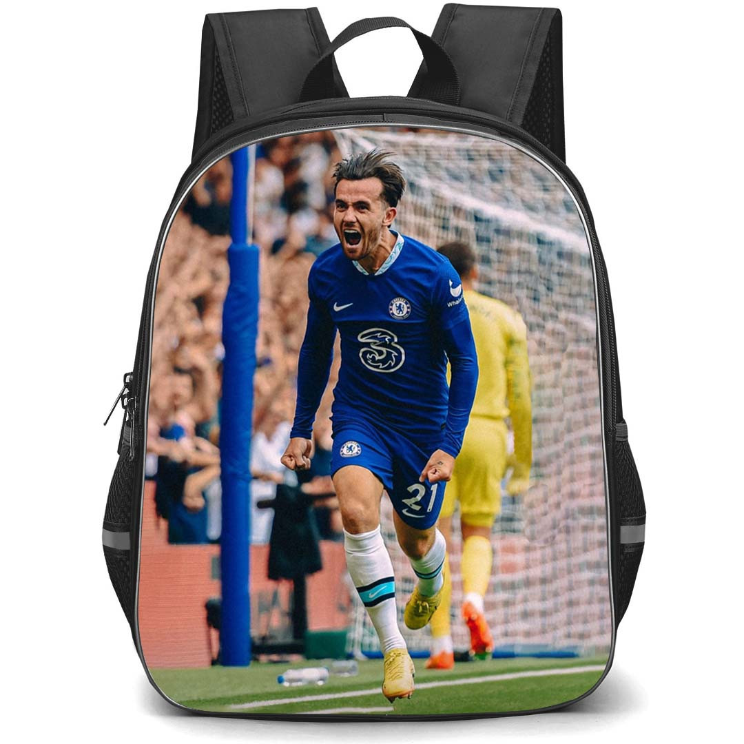 Ben Chilwell Backpack StudentPack - Ben Chilwell Chelsea F.C. Shouting Poster