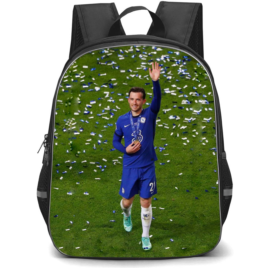 Ben Chilwell Backpack StudentPack - Ben Chilwell Chelsea F.C. Winning Celebration Of Champions League